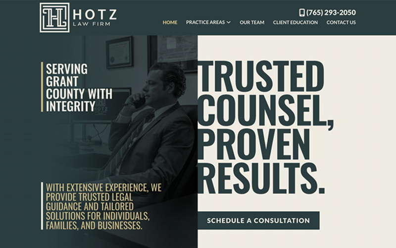 web design company Indiana